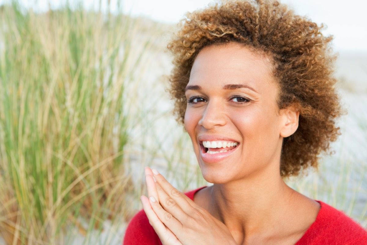 Young Woman at Beach